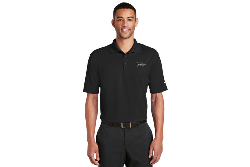Nike Mens Short Sleeve Polo with Platinum Re-Co Logo