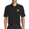 Nike Mens Short Sleeve Polo with KW Rainbow Network Logo - Image 3